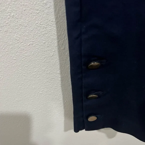 Talbots Blue Hampshire Ankle Pants, Size 8 - Picture 3 of 8